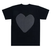 COMME DES GARCONS Big Grey Heart Tee at Gravity NYC